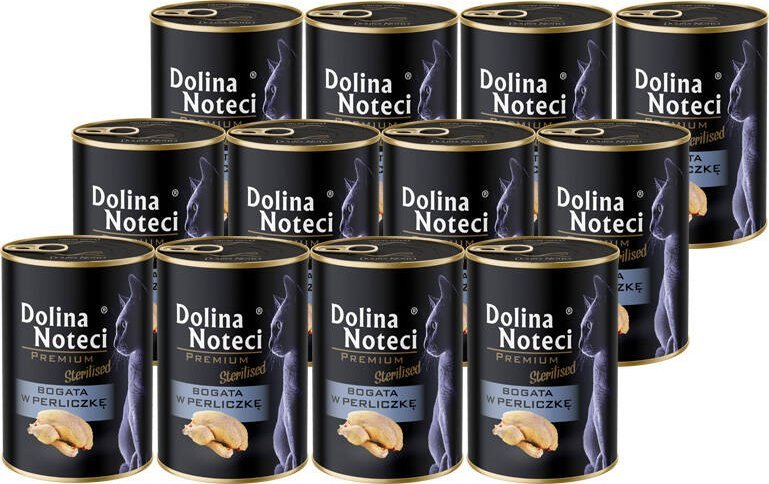 Dolina Noteci Premium z perliczką 12x400g