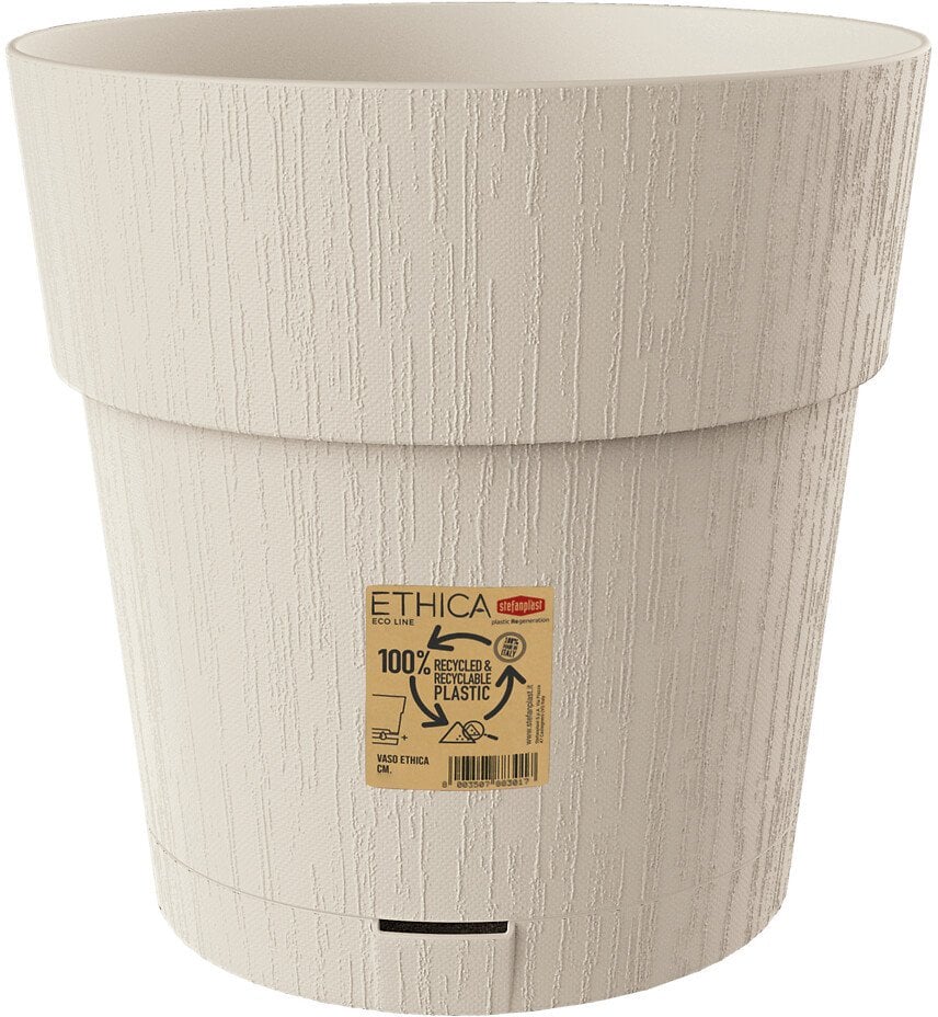 Puku pods ar paliktni Ethica O30x29cm balts 8003507681507