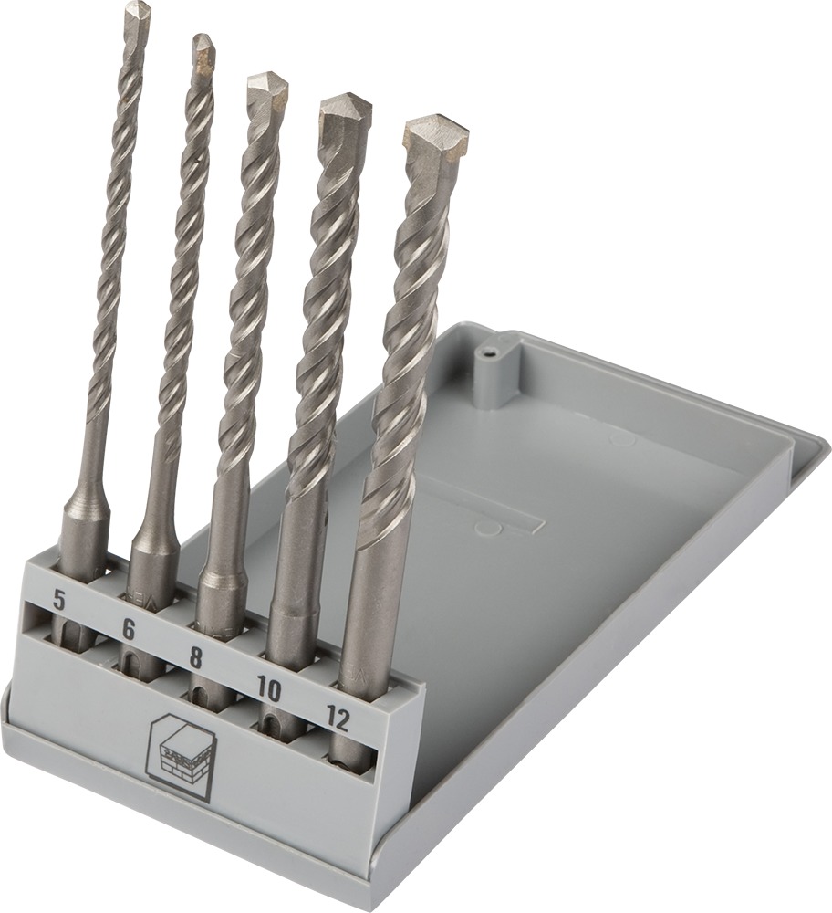 Wiertło Top Tools do betonu SDS+ 5 6 10 12 8mm zestaw (5120-05)