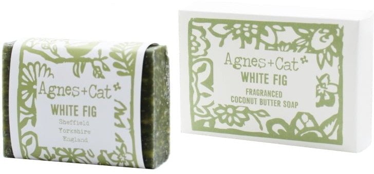 Mydło z masłem kokosowym - White Fig