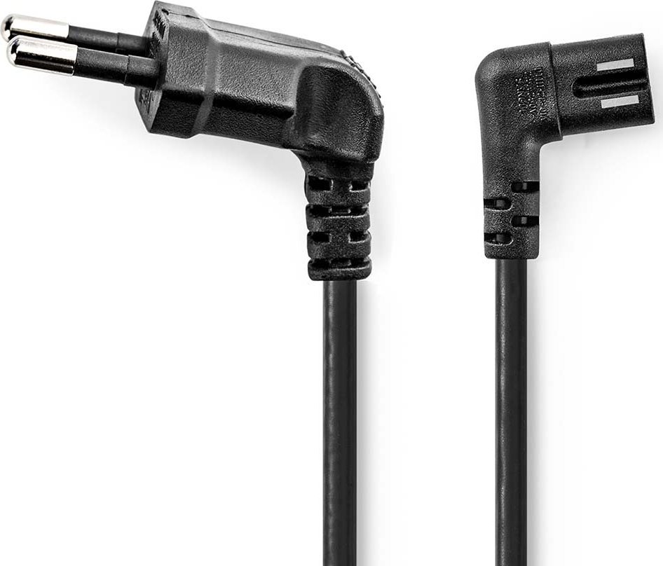 Kabel zasilający Nedis Nedis CEGL11055BK50 kabel zasilające Czarny 5 m IEC C7