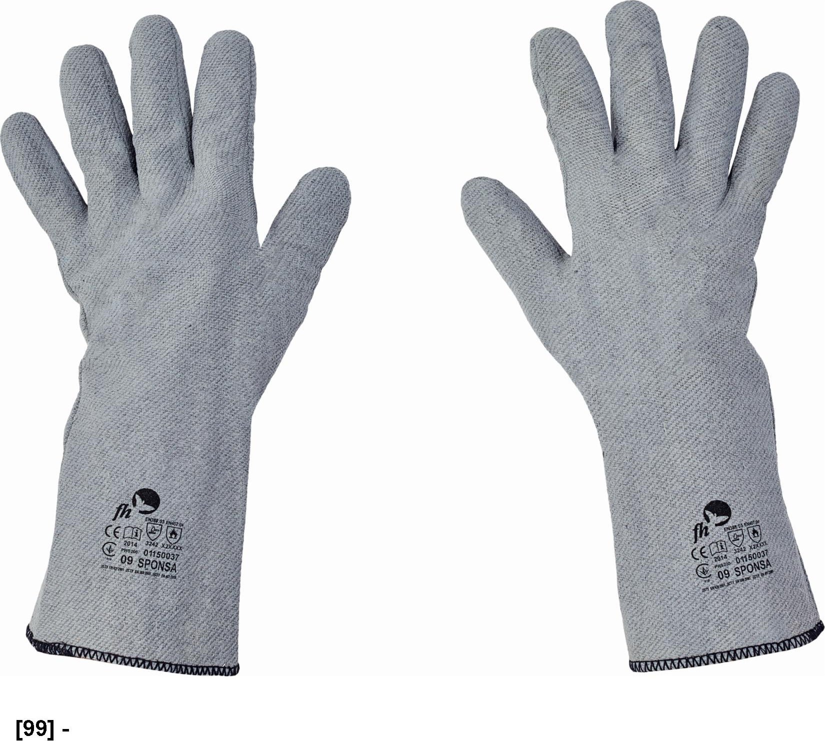 CERVA SPONSA - rękawice termoizolacyjne 9