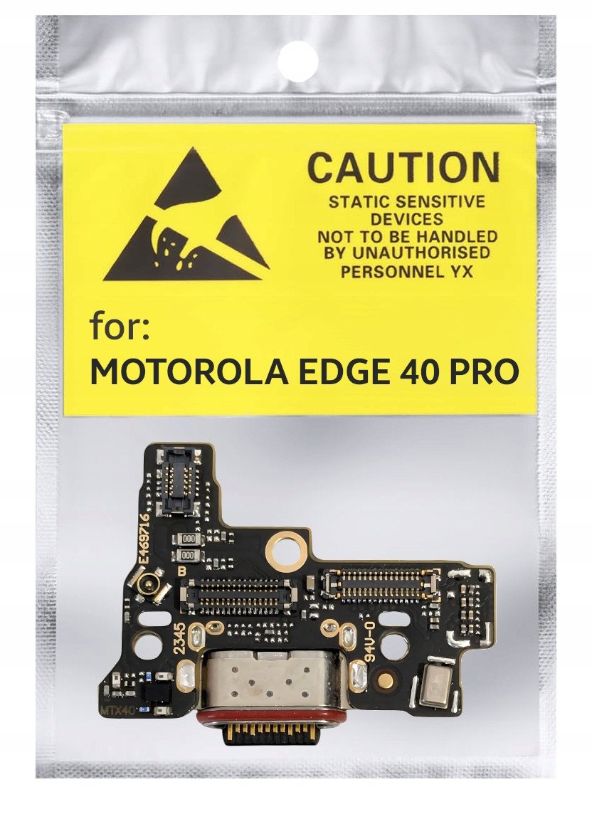 Płytka Ładowania do Motorola Edge 40 Pro USB Złącze Oryginał Zila (5904858381791)