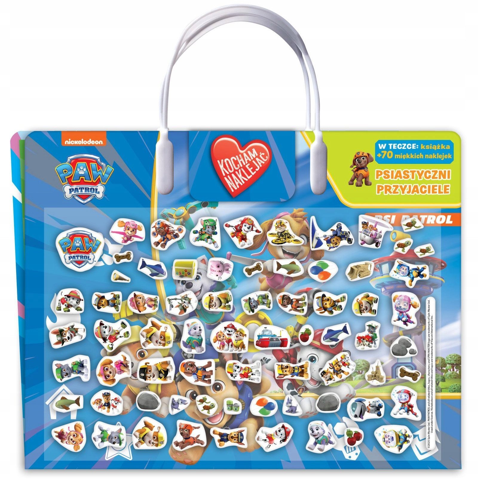 Psi Patrol Kocham nakl.Psiastyczni Przyjac.29143