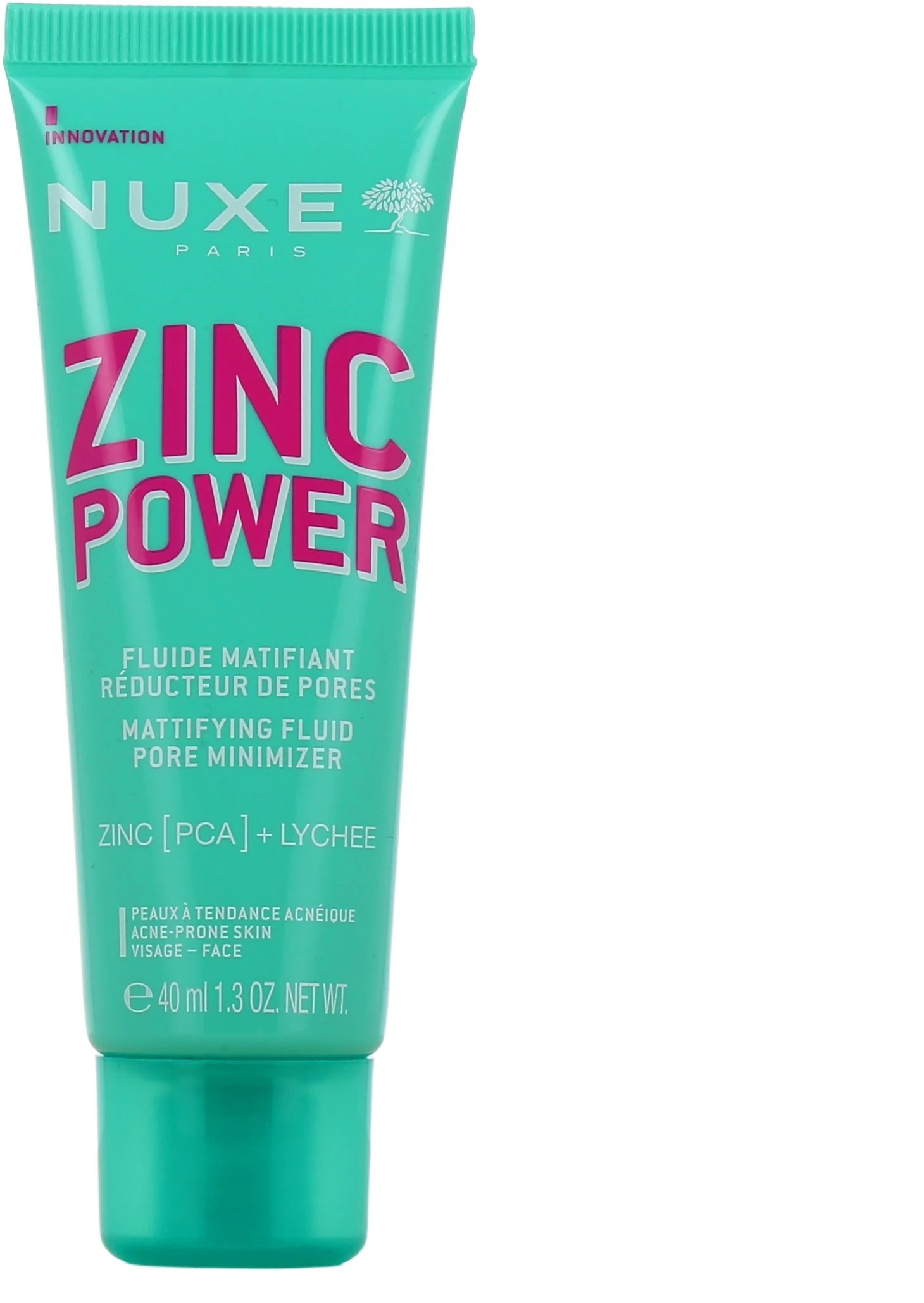 NUXE_Zinc Power Mattifying Fluid Pore Minimizer matujący krem zmniejszający pory 40ml