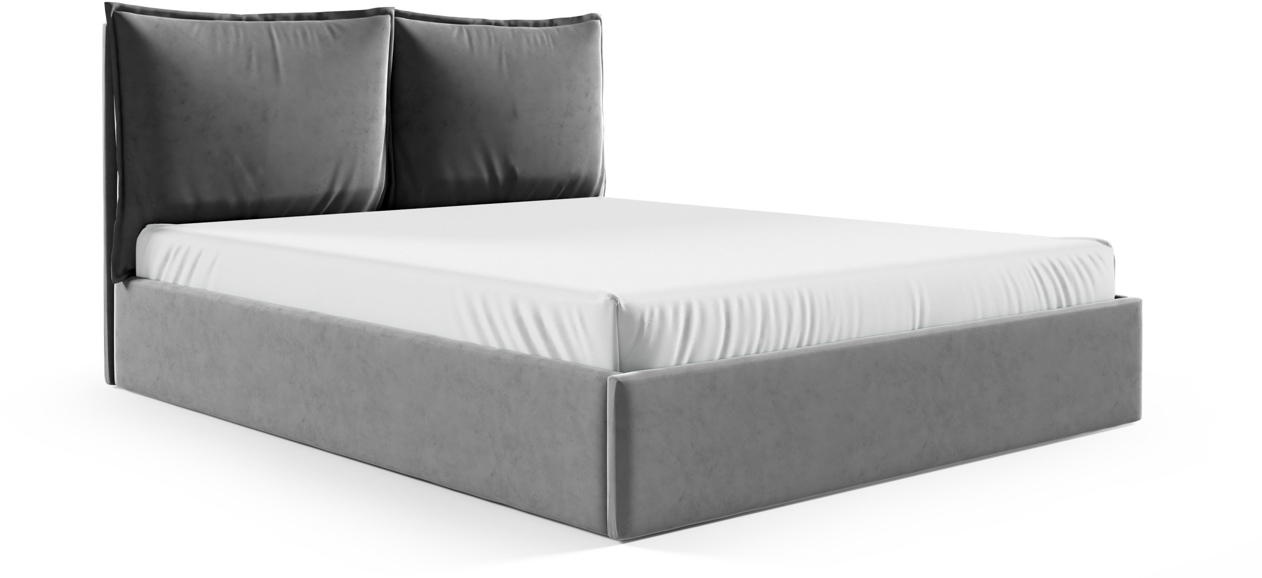 Łóżko 160x200 z pojemnikiem , metalowy stelaż GLAM riviera 91