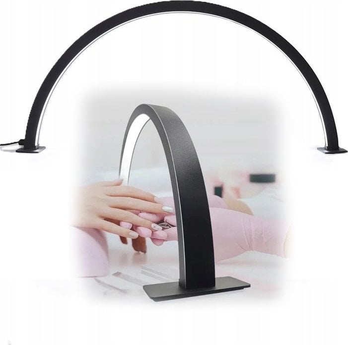 Lampa Led 36w Kosmetyczna Biurkowa Bezcieniowa Do Zabiegów Dla Kosmetyczki / N260 / Czarny