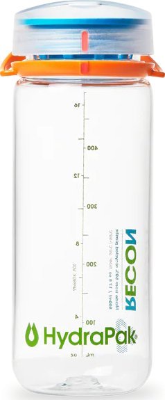 HydraPak Ekologiczna Butelka HydraPak Recon 500ml - Clear/Confetti Uniwersalny