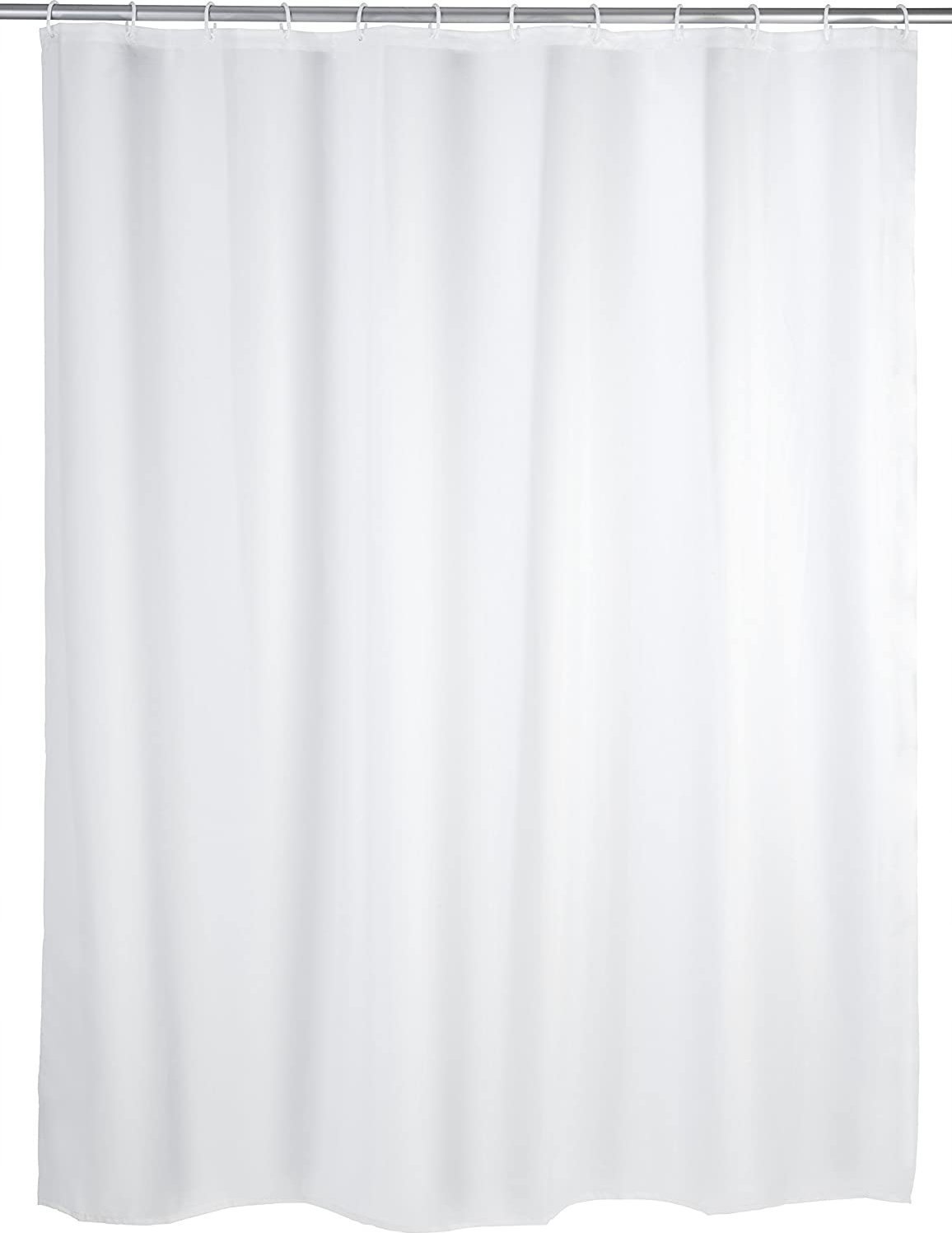 Dymo Zasłona prysznicowa, PEVA, kolor biały, 120x200 cm, WENKO