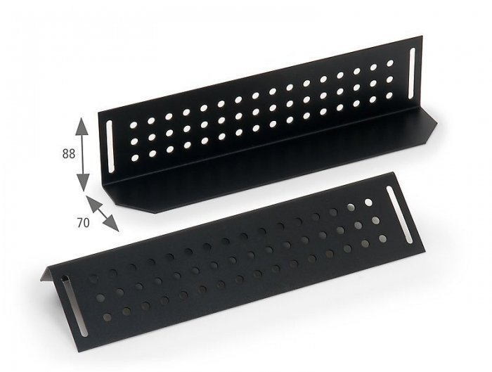 Triton Szyny nośne do szaf o głębokości 800mm czarne, 580mm