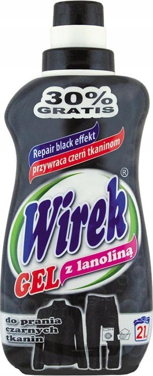 Wirek, Żel do prania czarnych tkanin, 1 l (HIT)