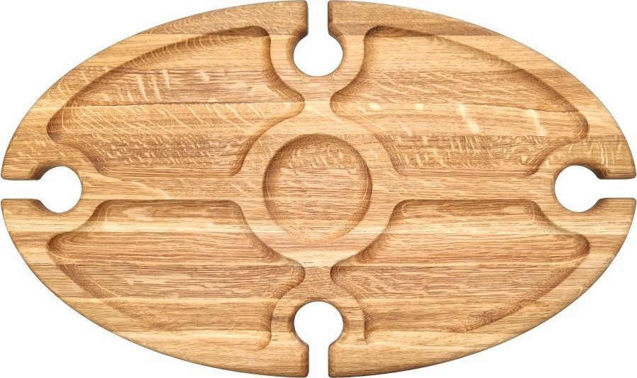 Stoliczek składany piknikowy do wina i przekąsek nr2