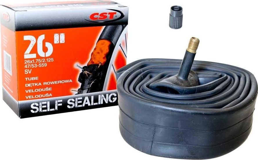 CST Dętka CST 26"x1,75 - 2,125 Premium SV 35 mm Self -Sealing antyprzebiciowa uniwersalny