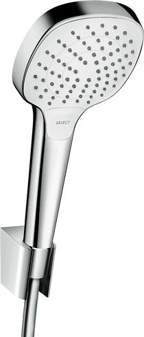 Zestaw prysznicowy Hansgrohe Croma Select E punktowy biały (26413400)
