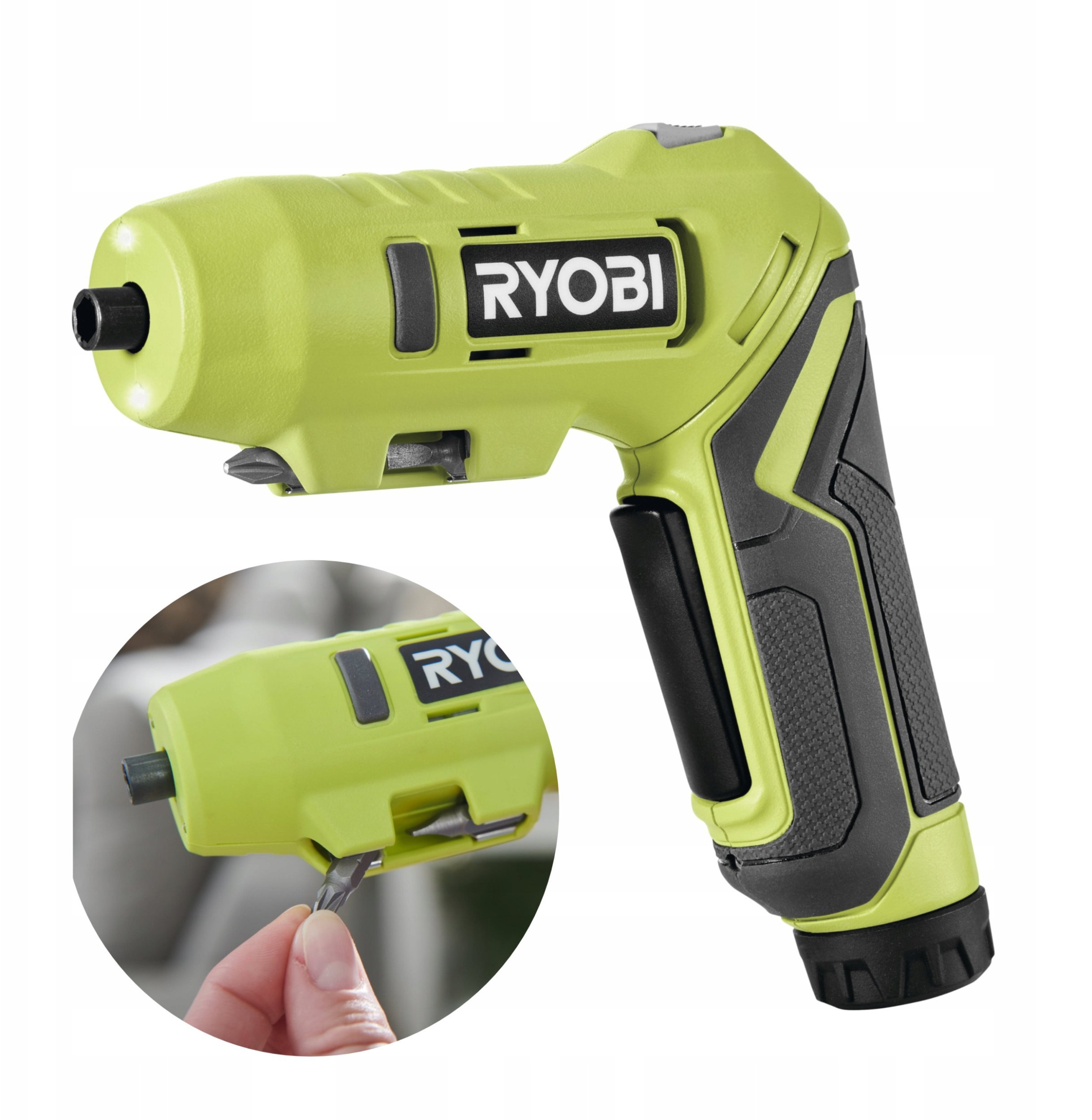 Cordless screwdriver RYOBI RSDP4-120G, 4.0 V, 2.0 Ah Li-ion, 5 Nm