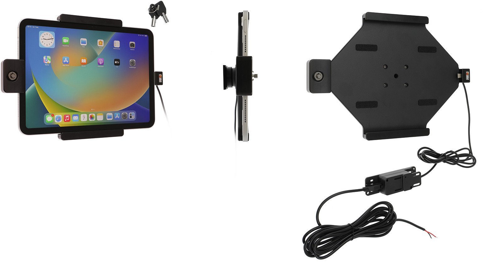 Brodit holder active iPad 10Gen Molex lockable