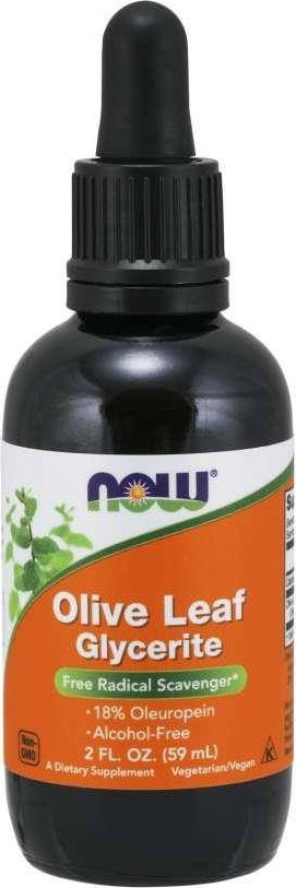 NOW Foods NOW Foods - Glicerol z Liścia Oliwnego, 60ml