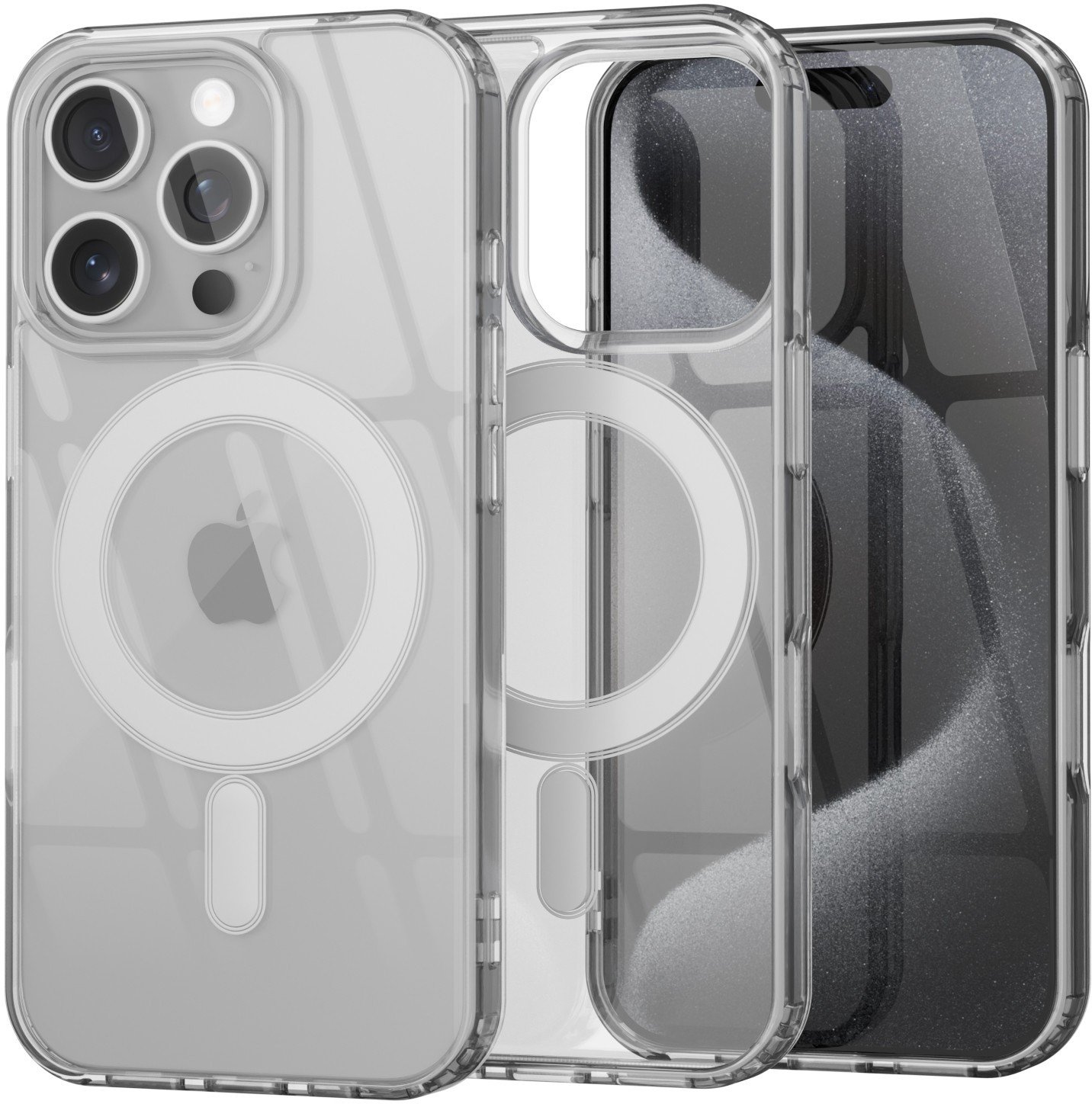 Etui Supero TPU Acrylic z MagSafe do iPhone 16 Pro, przezroczyste