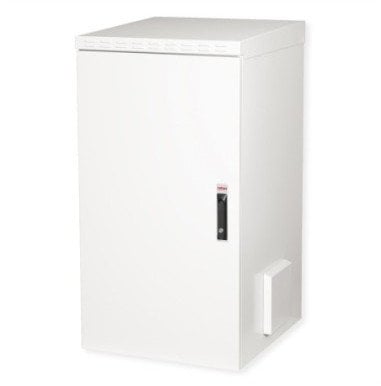 ROLINE 19-calowa obudowa naścienna Pro 22 U, 600x600 WxD IP55 szara zewnętrzna