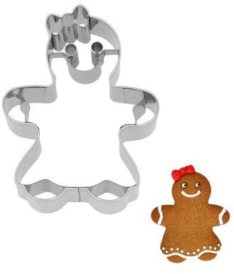Foremka do pierniczków PIERNIKOWY LUDZIK - ONA / Birkmann