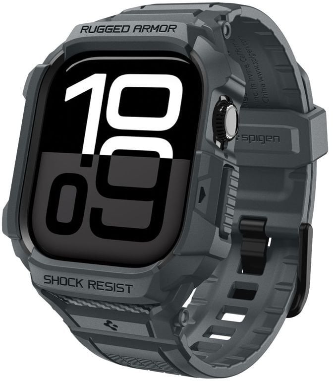 Spigen Rugged Armor Pro 2, dark gray - Apple Watch 11 46mm
