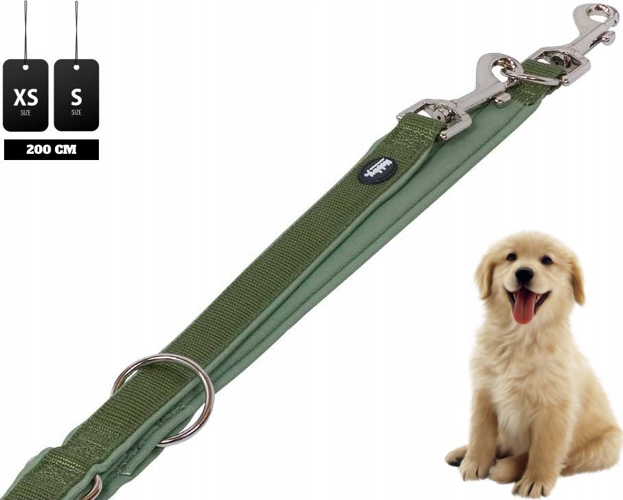 Nobby NOBBY CLASSIC PRENO SMYCZ REG. S OLIWKA 200cm; 15/20mm