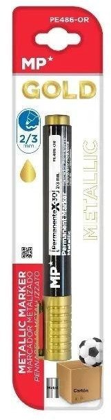 Marker permanentny 2,0/3,0mm złoty