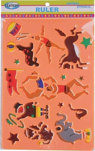 Centrum Linijka plastikowa 26 /5x18 /5cm CENTRUM 86621