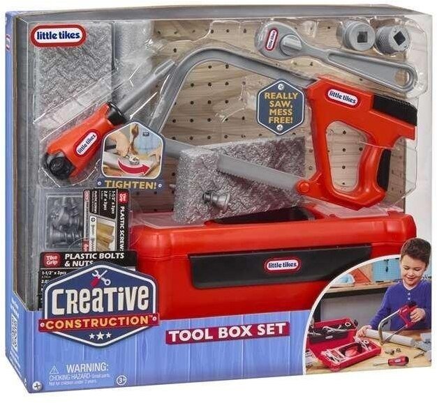 LITTLE TIKES CreativeConstr.Tool Box Set 643262