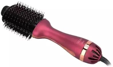 Suszarko-lokówka Osom Oral Care Suszarka do włosów z gorącym powietrzem OSOM One Step Hot Air Brush OSOM601PL kolor śliwkowy z promieniowaniem podczer