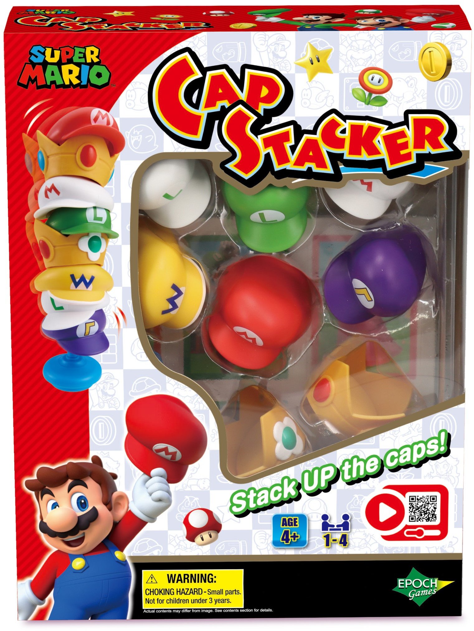 EPOCH gra Super Mario Czapki z głowy 07554 75548