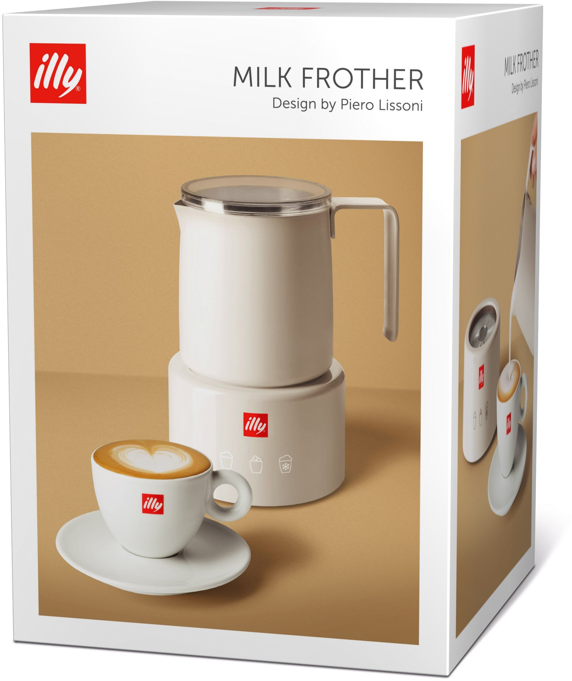 Illy 22984 spieniacz / podgrzewacz do mleka Automatyczny Biały