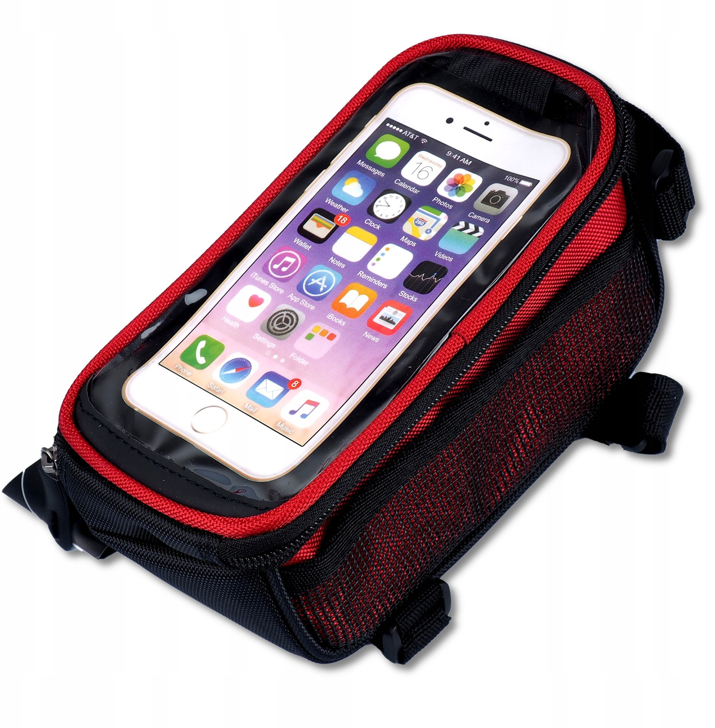 Torba, SVENSSON ,sakwa rowerowa na ramę, uchwyt z etui na smartfon