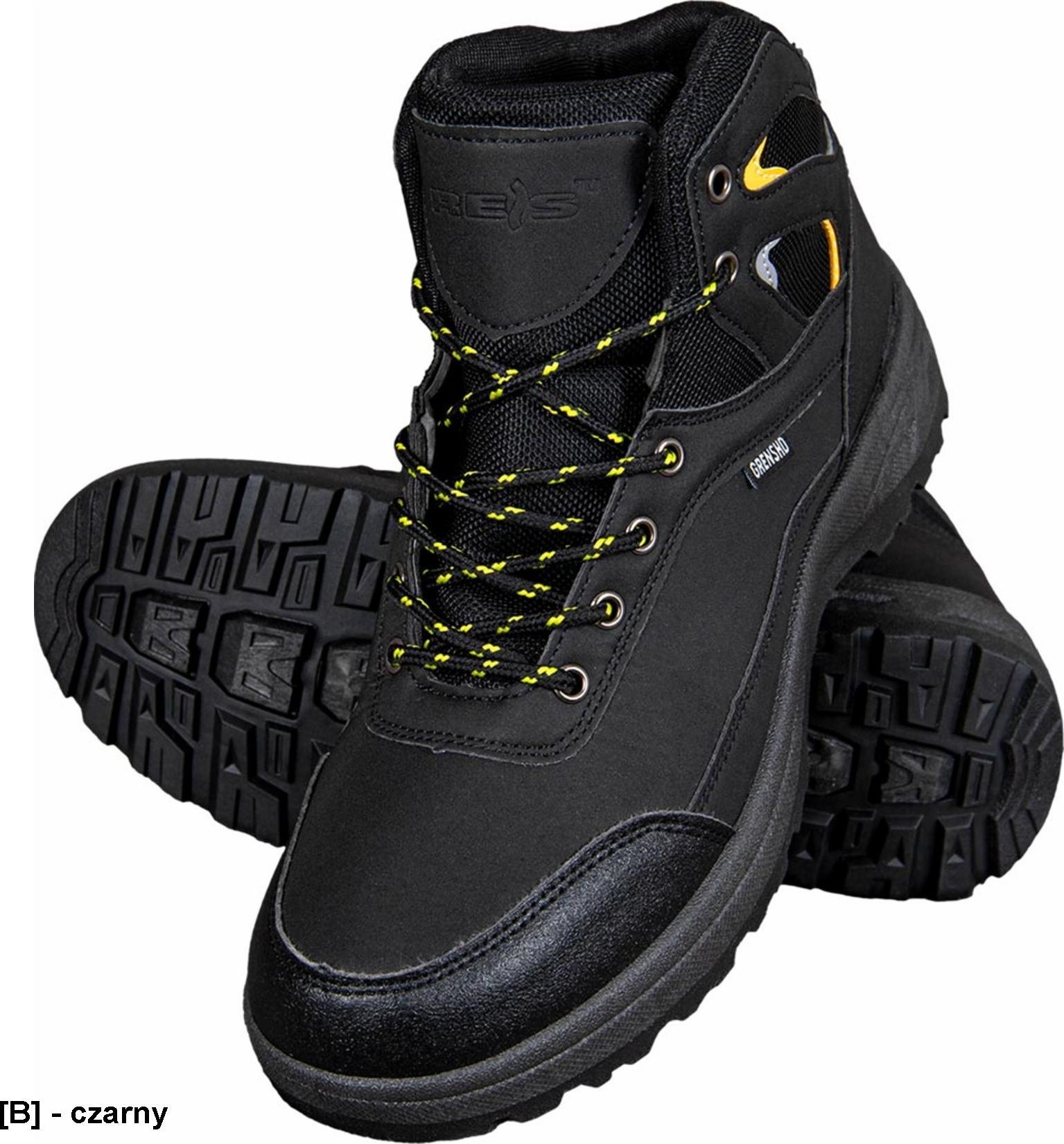 R.E.I.S. BMORTIS - Buty typu trzewik MORTON, PU w połączeniu z materiałem tekstylnym 40