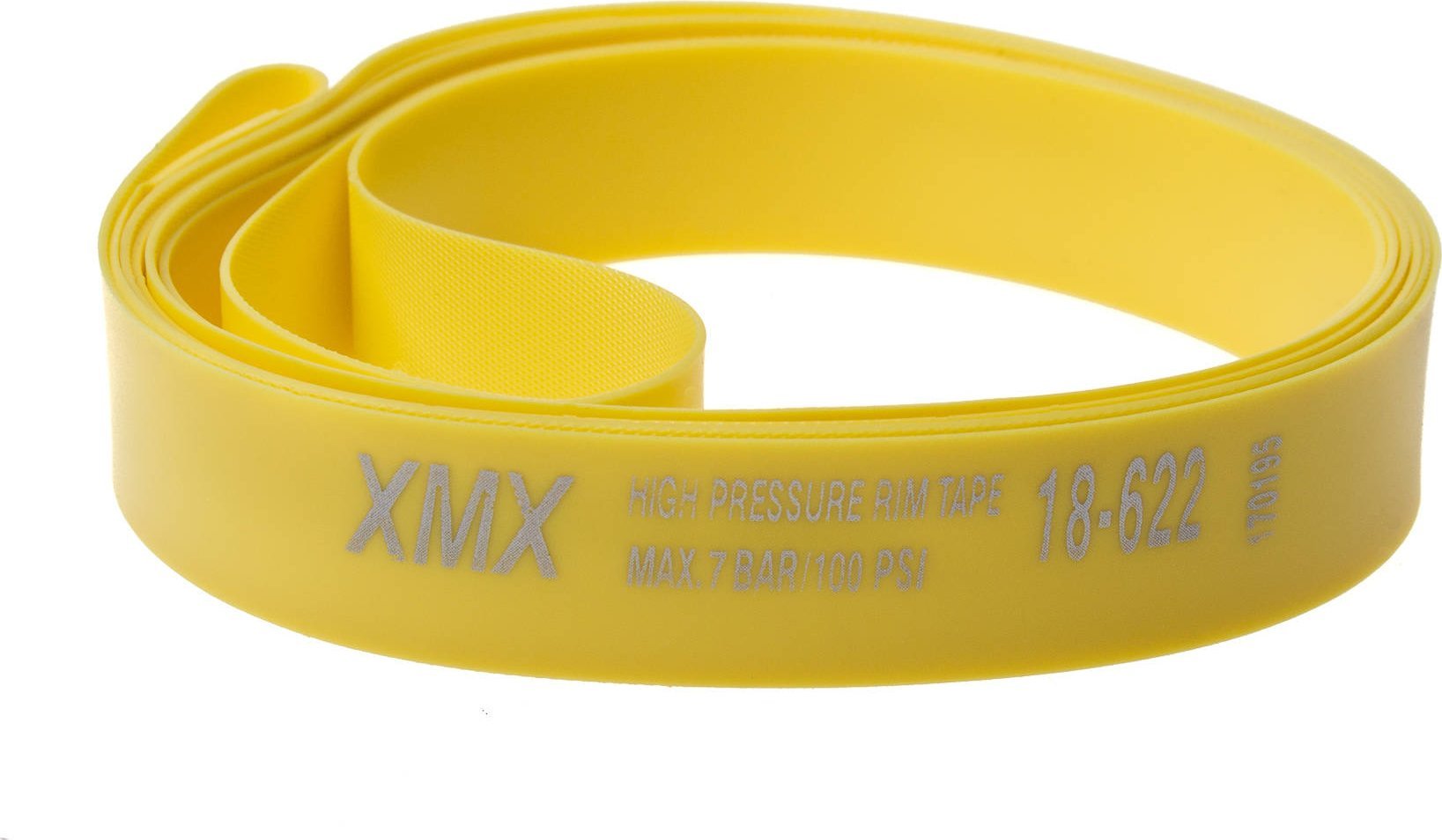 XMX Opaska na obręcz PVC 28-29" 18-20 mm x 622 mm żółta, wzmocnione pvc 28" x 20 mm