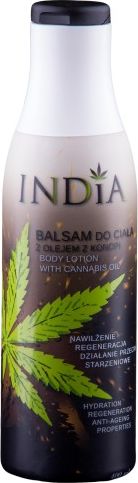 India Cosmetics Balsam co ciała z olejem z konopi 400ml