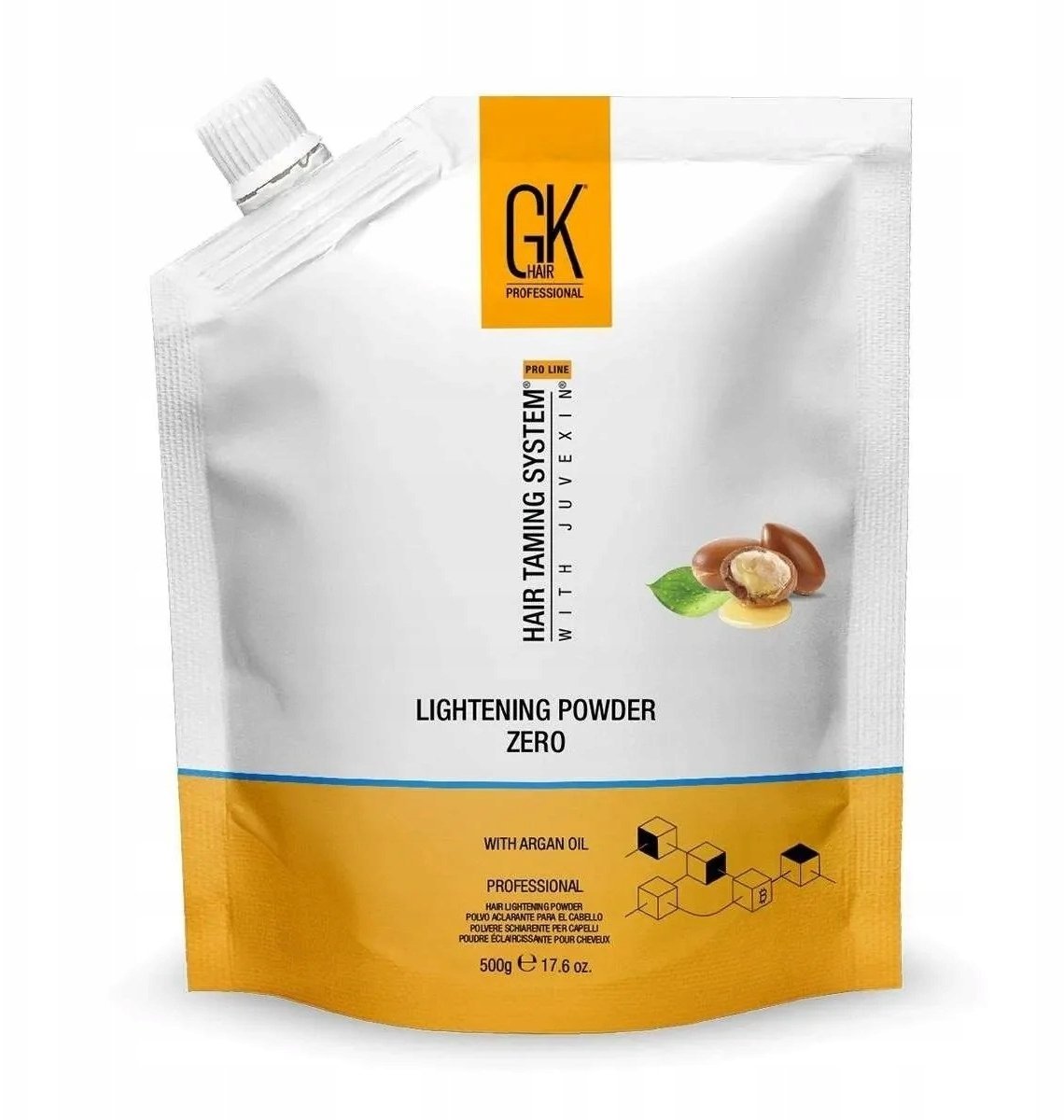GK HAIR (Global Keratin) Global Keratin, Global Keratin, Lightening, Hair Oxidant Powder, 500 g Unisex