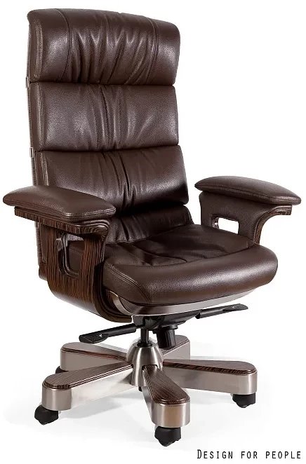 Fotel biurowy LORD brązowy UNIQUE