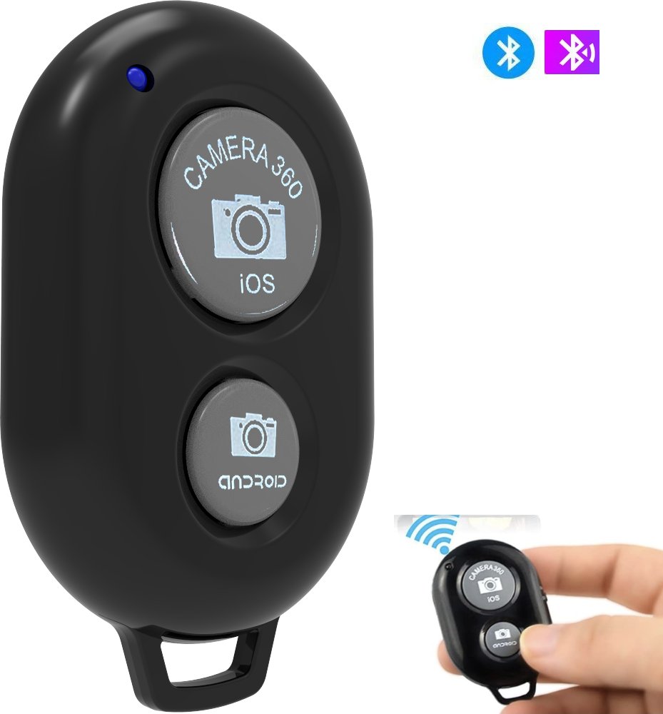 Uniwersalny pilot bluetooth do telefonu statywu wyzwalacz zdjęć SELFIE
