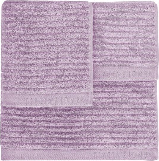 Devota & Lomba Ręczniki Devota & Lomba Rayas lila Liliowy