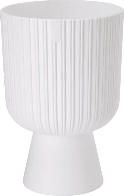 Form-Plastic Doniczka okrągła Keli Mika Petit 14 na nóżce Kwietnik