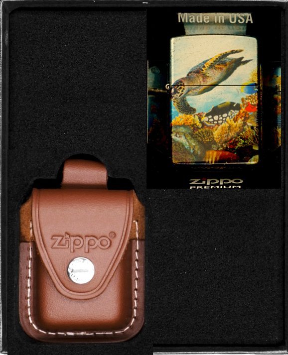 Zestaw ZIPPO Zapalniczka DEEP SEA DESIGN Prezentowy No2