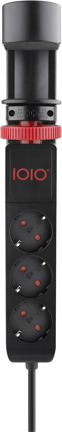 Olympia Tischkanten-Steckdosenleiste IOIO SL 3000, schwarz