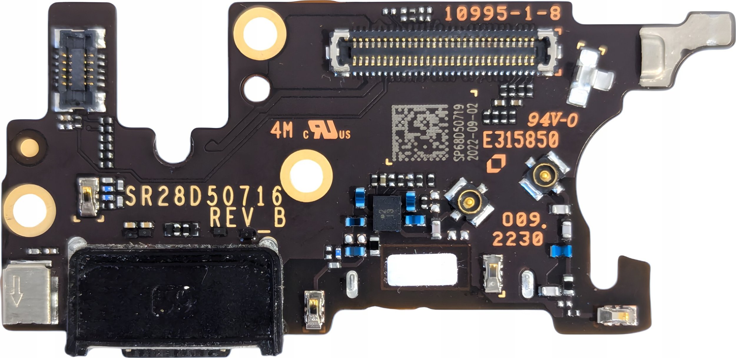 ORYGINAŁ PŁYTKA GNIAZDO ŁADOWANIA USB DO MOTOROLA EDGE 30 NEO XT2245-1