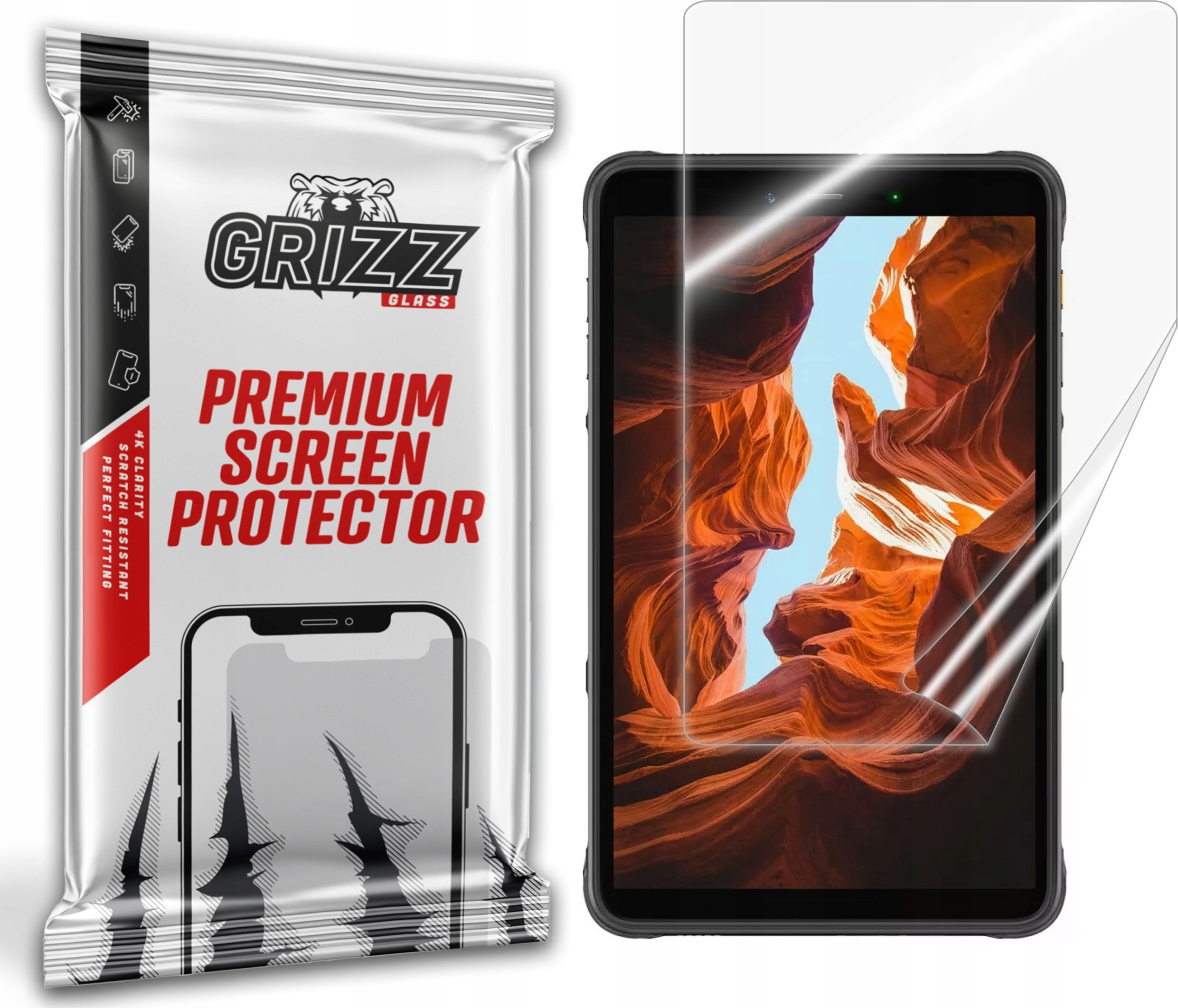 GrizzGlass Folia ceramiczna GrizzGlass CeramicFilm do Ulefone Armor Pad Pro