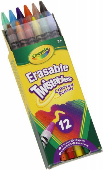 Crayola CRAYOLA Kredki ołówkowe Twistables 12szr - 68-7508