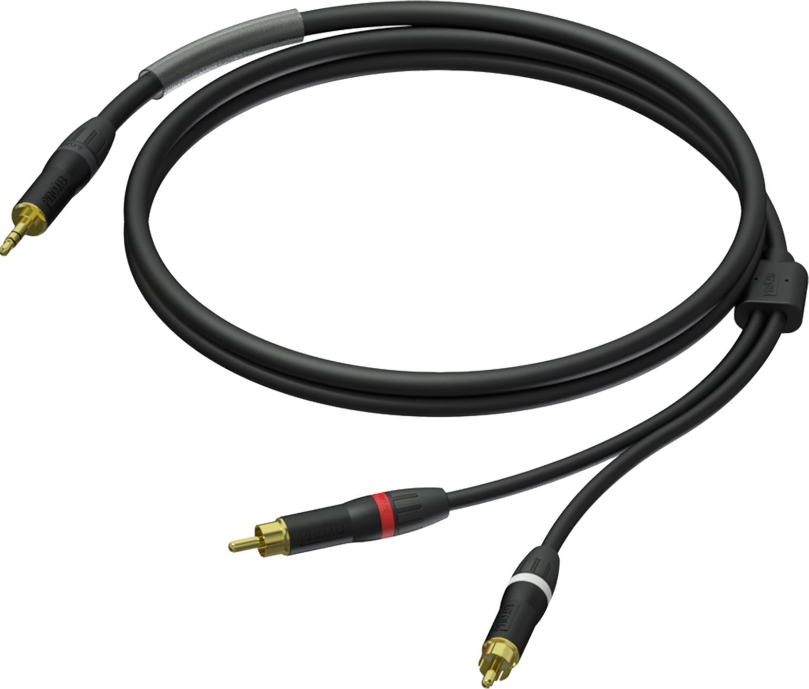 Kabel Procab Kabel PROCAB PRA711/3, 2x jack 3,5mm (M) stereo do 2x RCA (M) (3m)