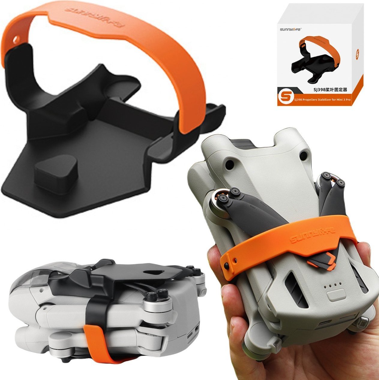 SunnyLife ZABEZPIECZENIE BLOKADA ŚMIGIEŁ DJI MINI 3 PRO