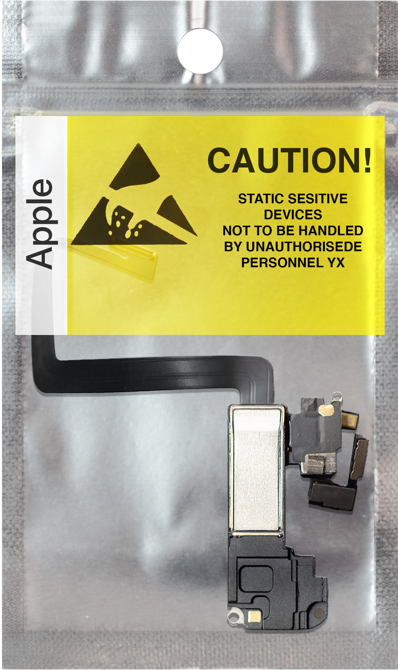 Zila Głośnik Rozmów do iPhone 11 Pro Górny Taśma Czujniki Oryginał A2215 (5904858385447)