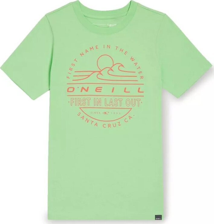 O Neill Dziecięca koszulka zkrótkim rękawem O'neill JACK O'NEILL MUIR T-SHIRT neon green rozmiar 164